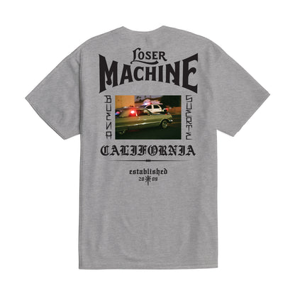 Loser Machine Men's Boulevard -Tee Heather Grey T-Shirts