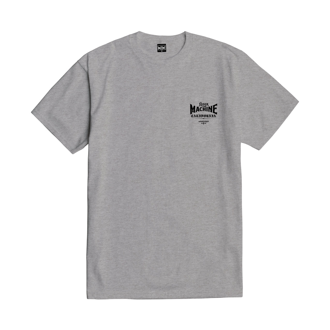 Loser Machine Men's Boulevard -Tee Heather Grey T-Shirts