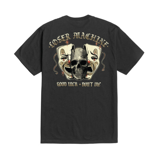 Loser Machine Men's Lucky Break-Tee Black T-Shirts