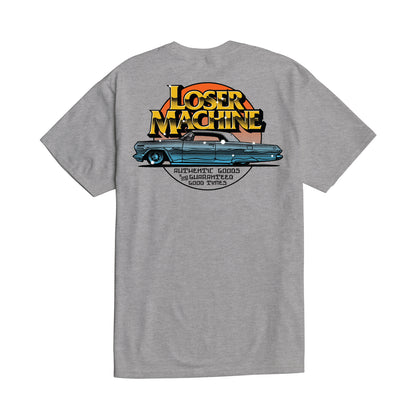 Loser Machine Men's Good Times-Tee Heather Grey T-Shirts