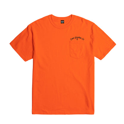 Loser Machine Men's Gaslamp-Pkt Tee Orange T-Shirts