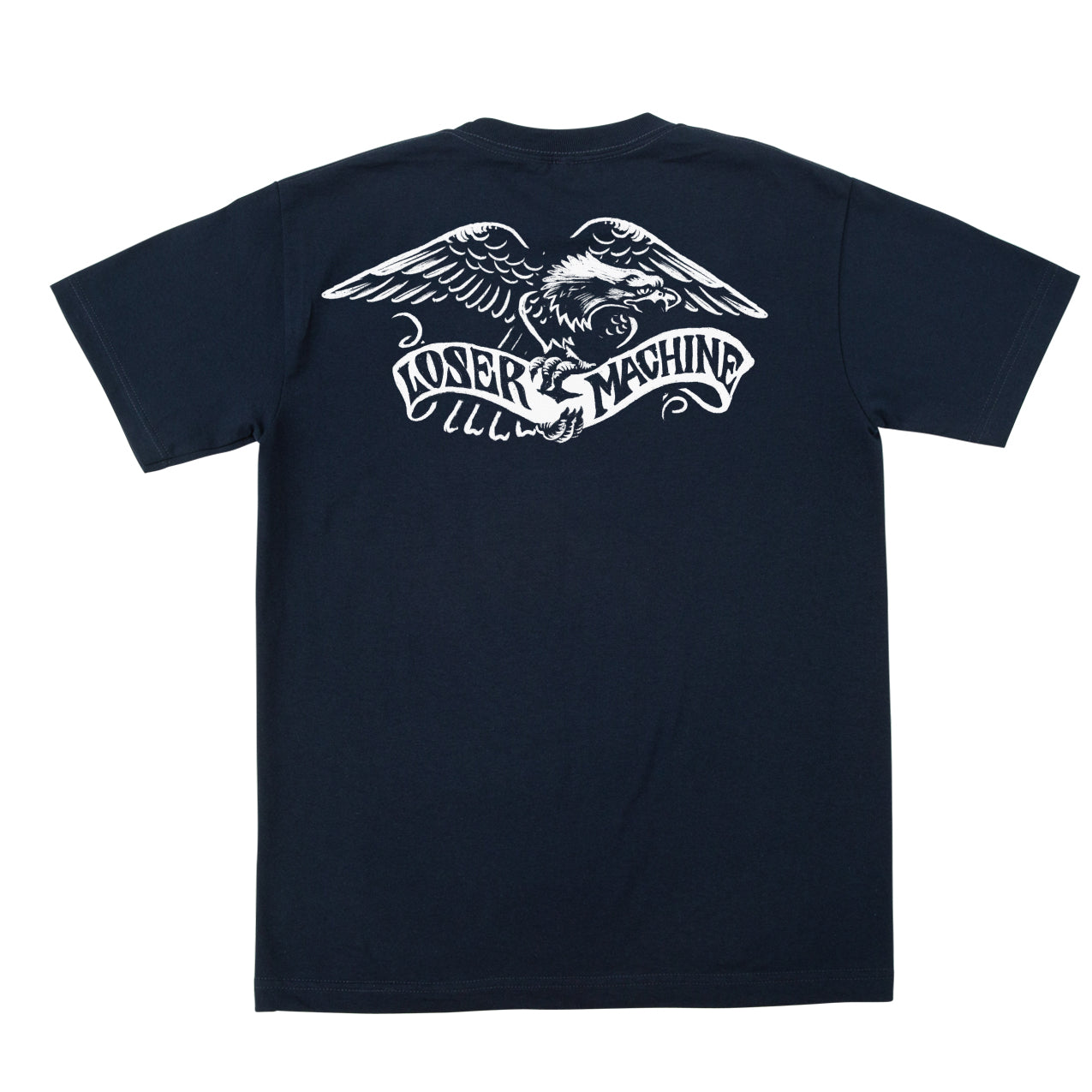 Loser Machine Men's Liberty-Pkt Tee Navy T-Shirts