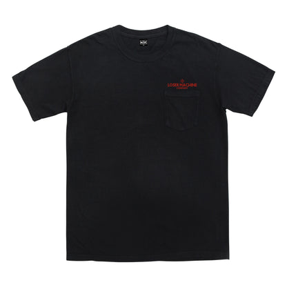 Loser Machine Men's Impression-Pkt Tee Black T-Shirts