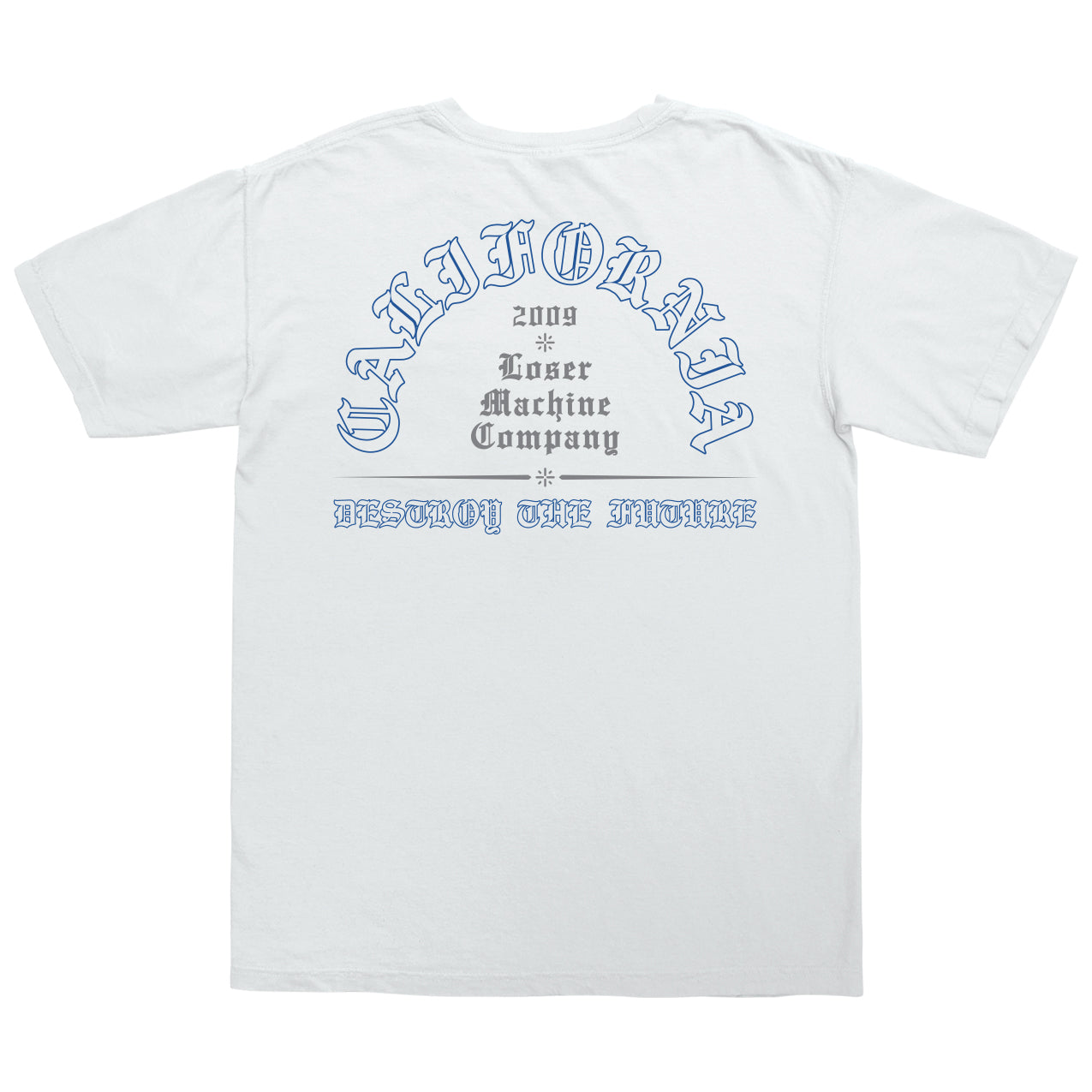 Loser Machine Men's Established Outline-Pkt Tee White T-Shirts