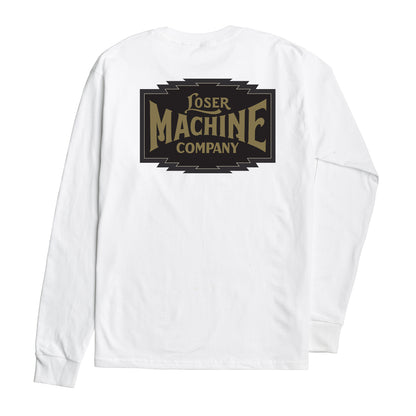 Loser Machine Men's Santa Fe-Tee White T-Shirts