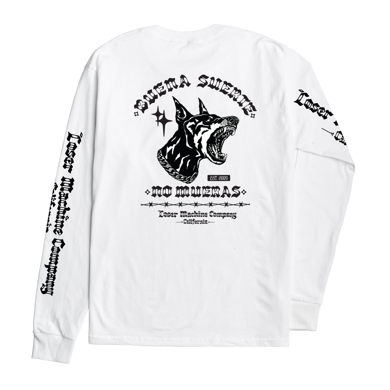 Loser Machine Men's Shattered-Tee White T-Shirts