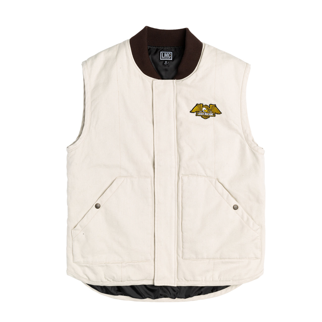 Loser Machine Men's Condor Ii Vest Bone Jackets