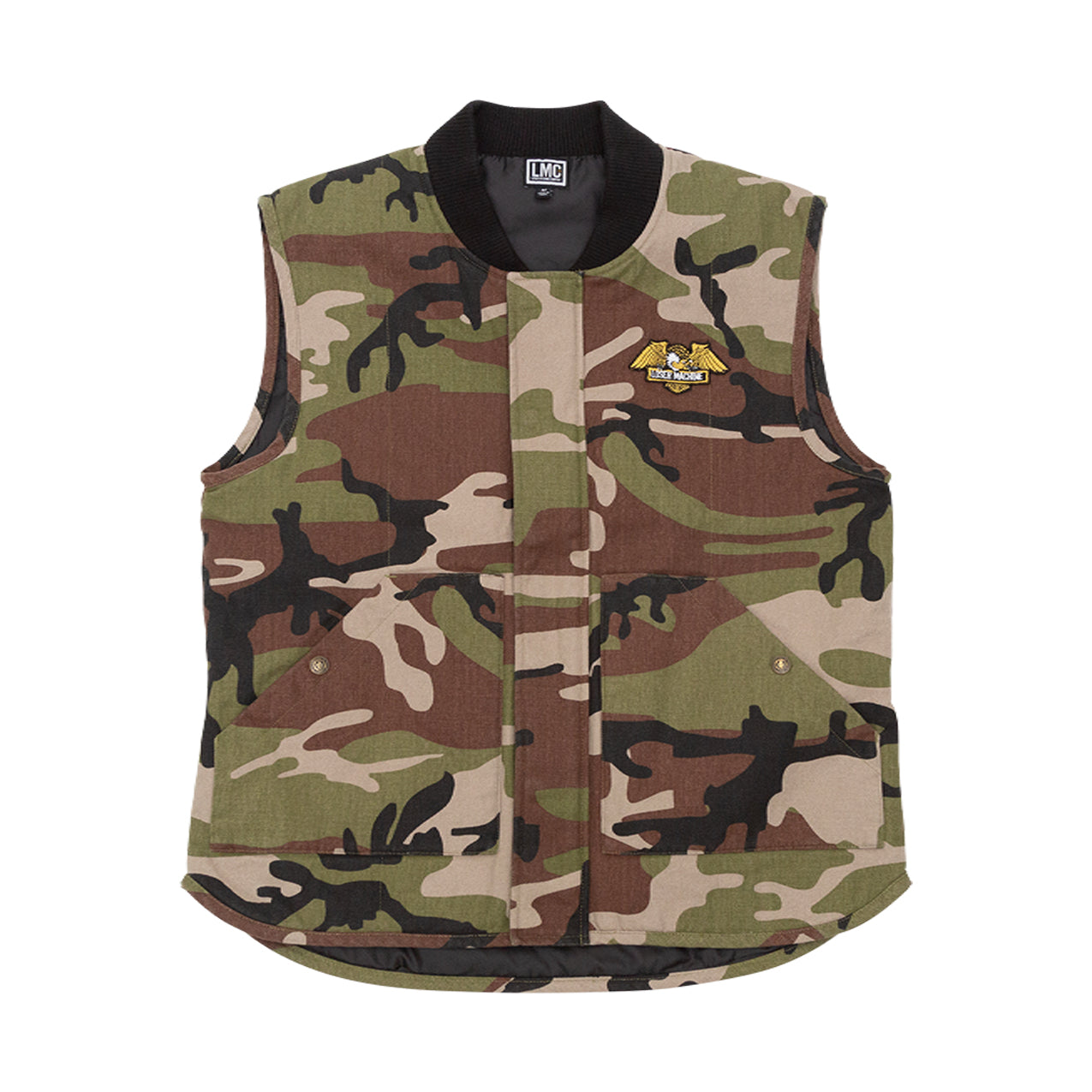 Loser Machine Men's Condor Ii Vest Jungle Camo Jackets