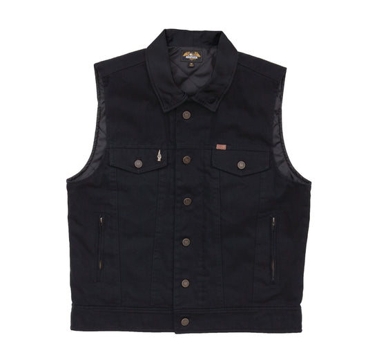 Loser Machine Men's Kingsway Iii Vest Black Jackets