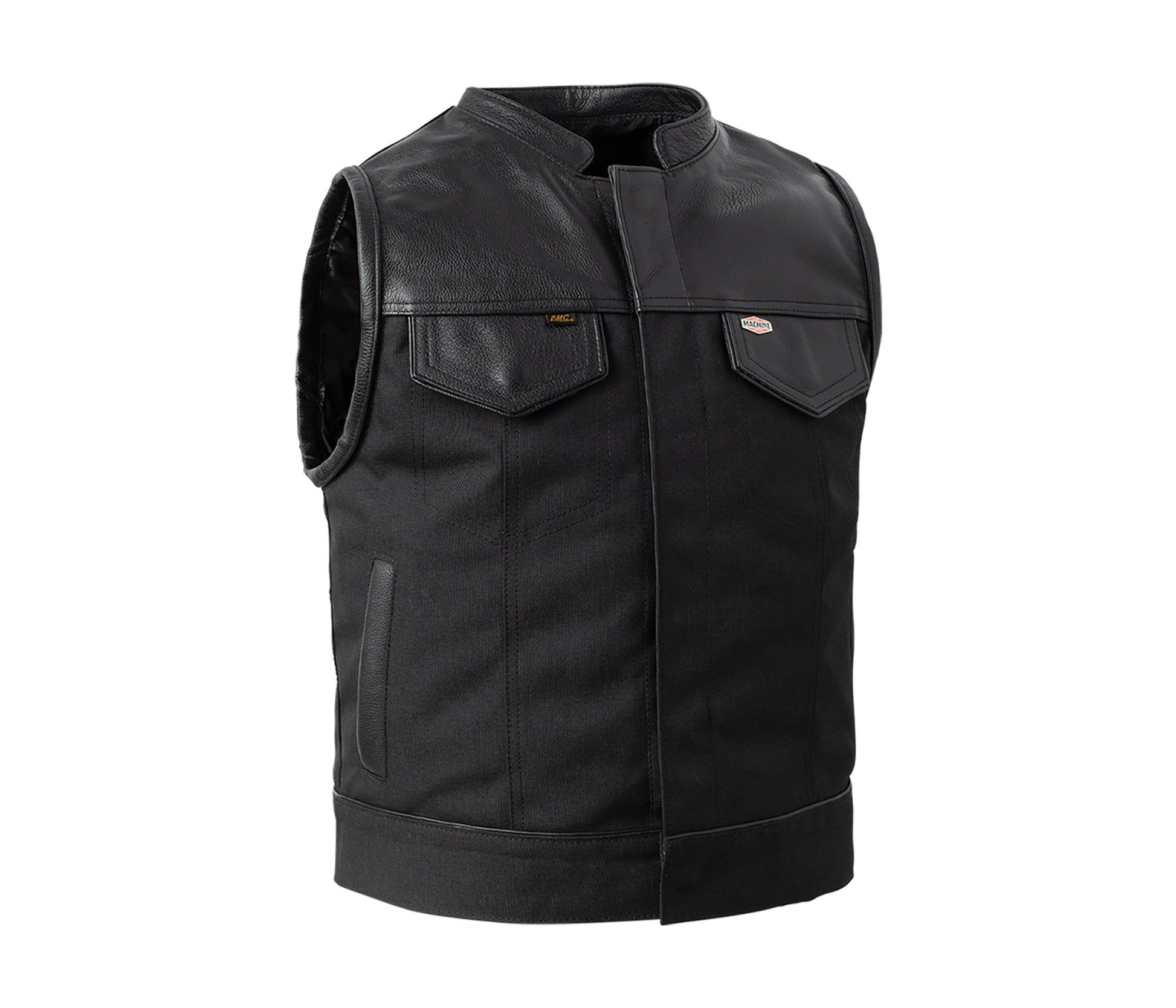 Loser Machine Men's Lmcxespinoza Vest-Vest Black Black Jackets