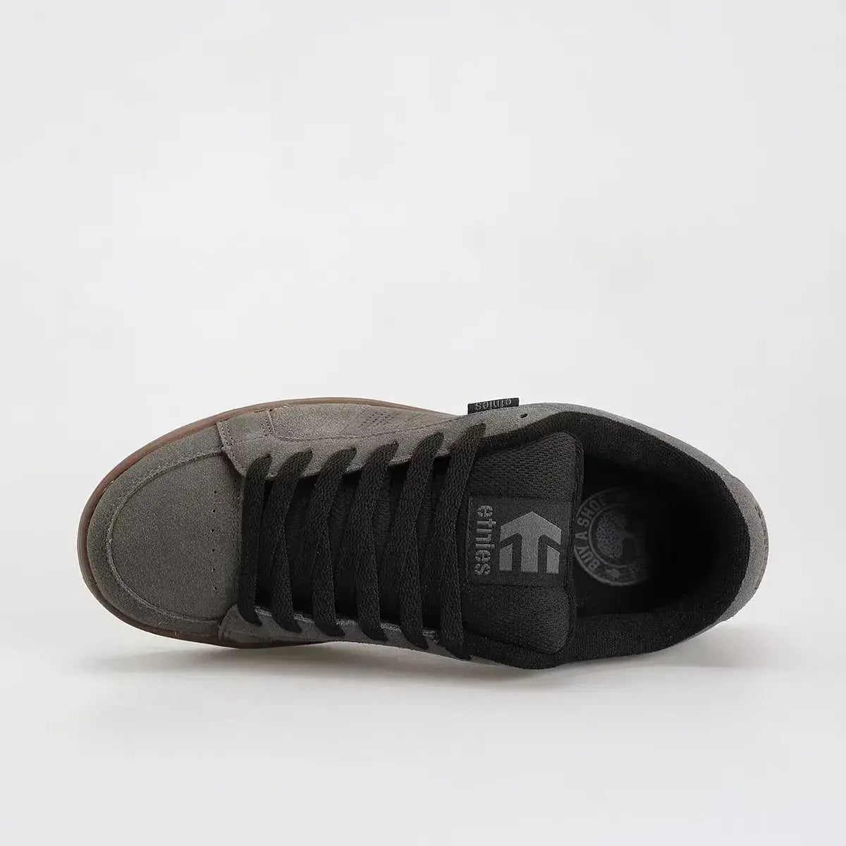 Etnies Men's Kingpin Grey/Black/Gum Shoes