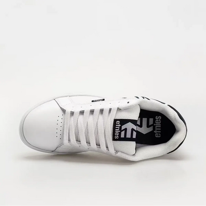 Etnies Men's Fader White/White/Navy Shoes