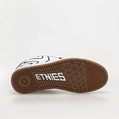 Etnies Men's Fader White/White/Navy Shoes