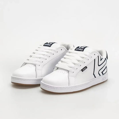 Etnies Men's Fader White/White/Navy Shoes