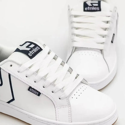 Etnies Men's Fader White/White/Navy Shoes