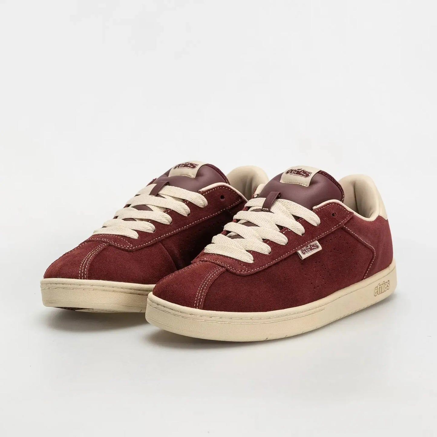 Etnies Men's Scam Burgundy/Tan Shoes