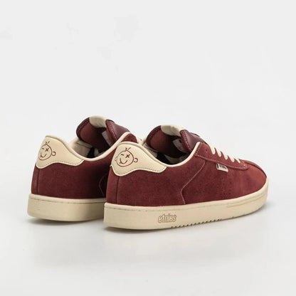 Etnies Men's Scam Burgundy/Tan Shoes