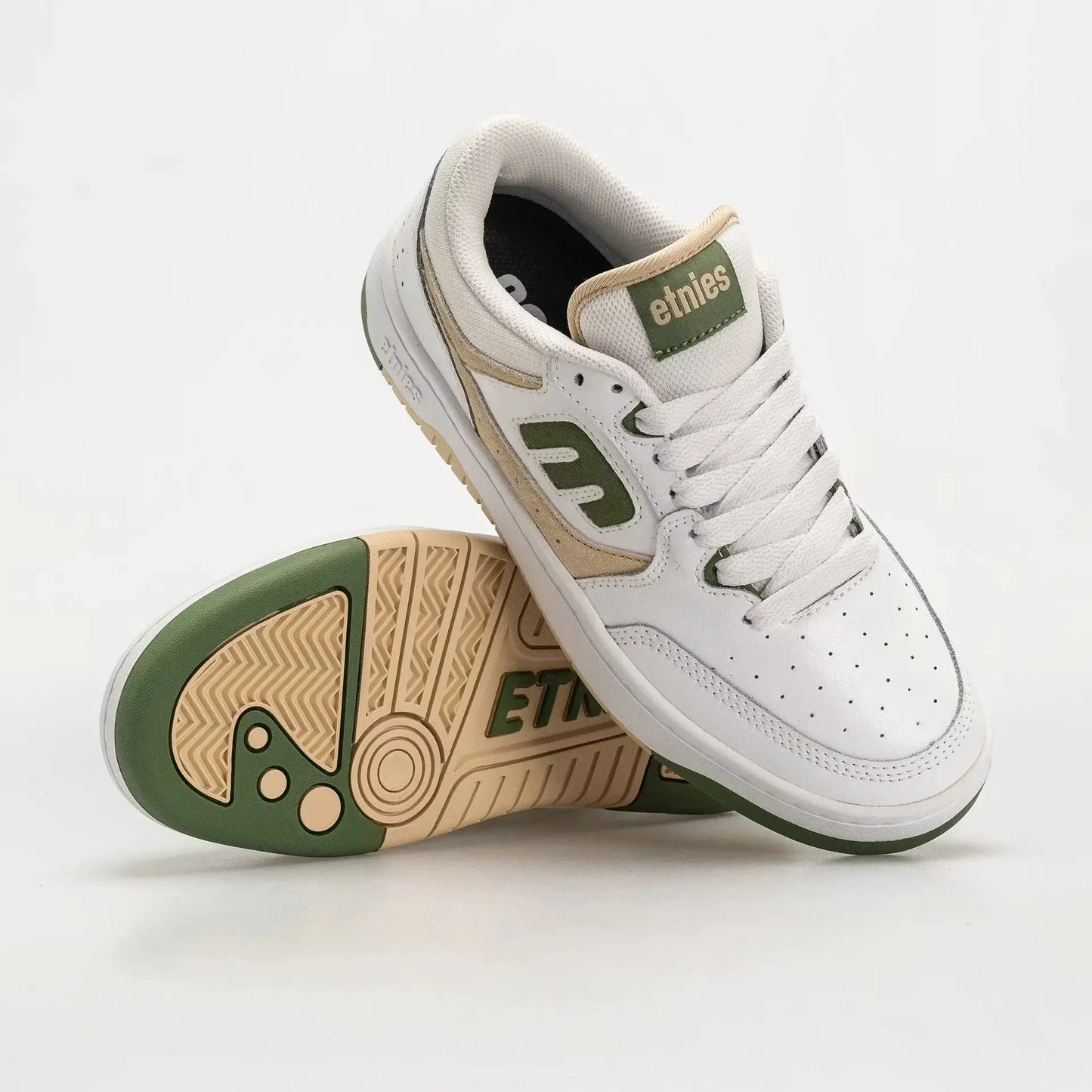 Etnies Men's Loot White/Green Shoes