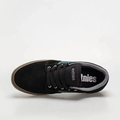 Etnies Men's Barge Ls Black/Teal Shoes