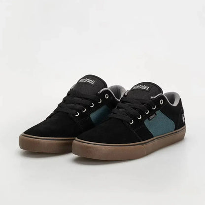 Etnies Men's Barge Ls Black/Teal Shoes