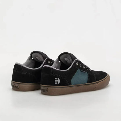 Etnies Men's Barge Ls Black/Teal Shoes