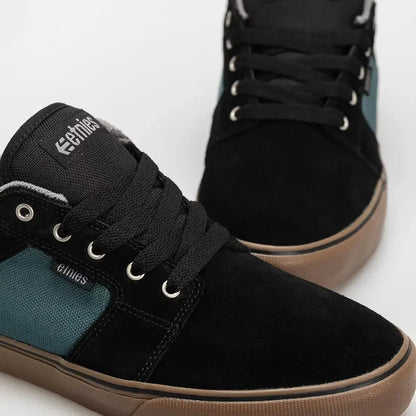Etnies Men's Barge Ls Black/Teal Shoes