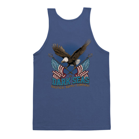 Dark Seas Men's Unified Stock Tank Navy T-Shirts