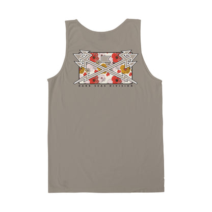 Dark Seas Men's Kick Back -Tank Simply Taupe T-Shirts