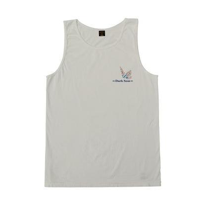 Dark Seas Men's A Long Way -Tank Tofu T-Shirts