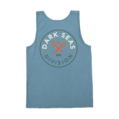 Dark Seas Men's Navigator -Tank Dusty Navy T-Shirts