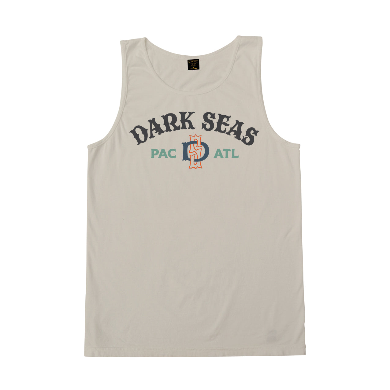 Dark Seas Men's Foul Play -Tank Antique White T-Shirts