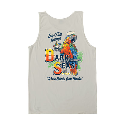 Dark Seas Men's Key West Pigment Tank Top Tofu T-Shirts