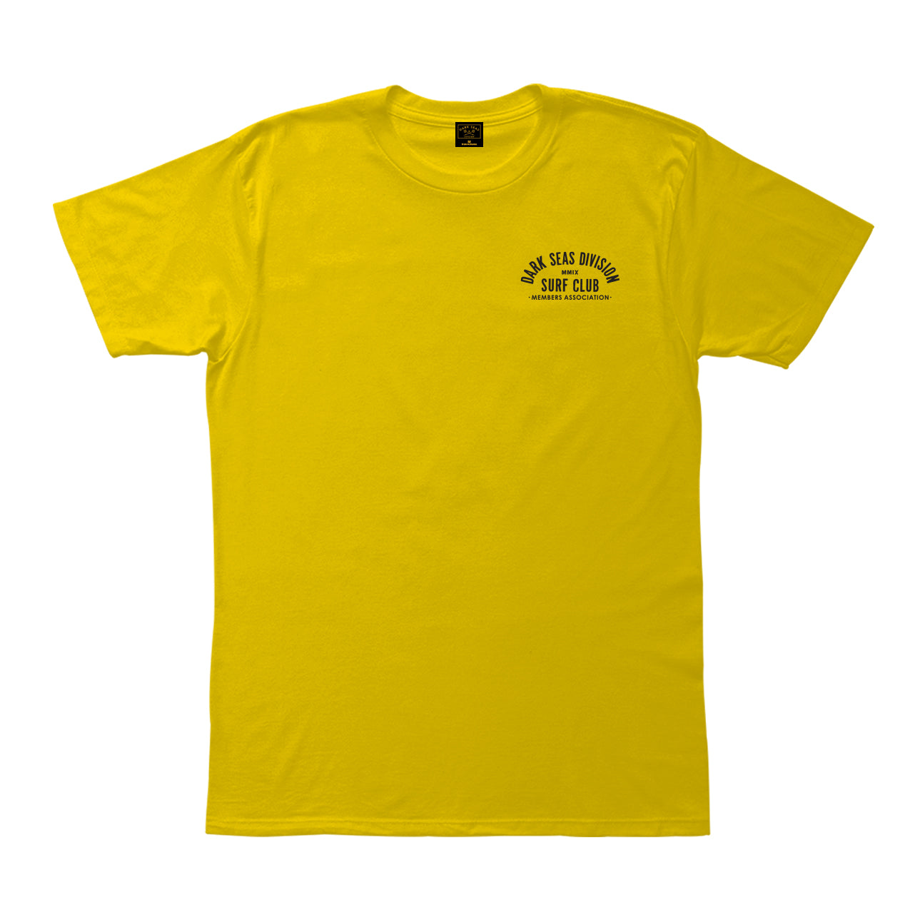 Dark Seas Men's Station-Tee Yellow T-Shirts