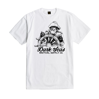 Dark Seas Men's Hot Fast -Tee White T-Shirts