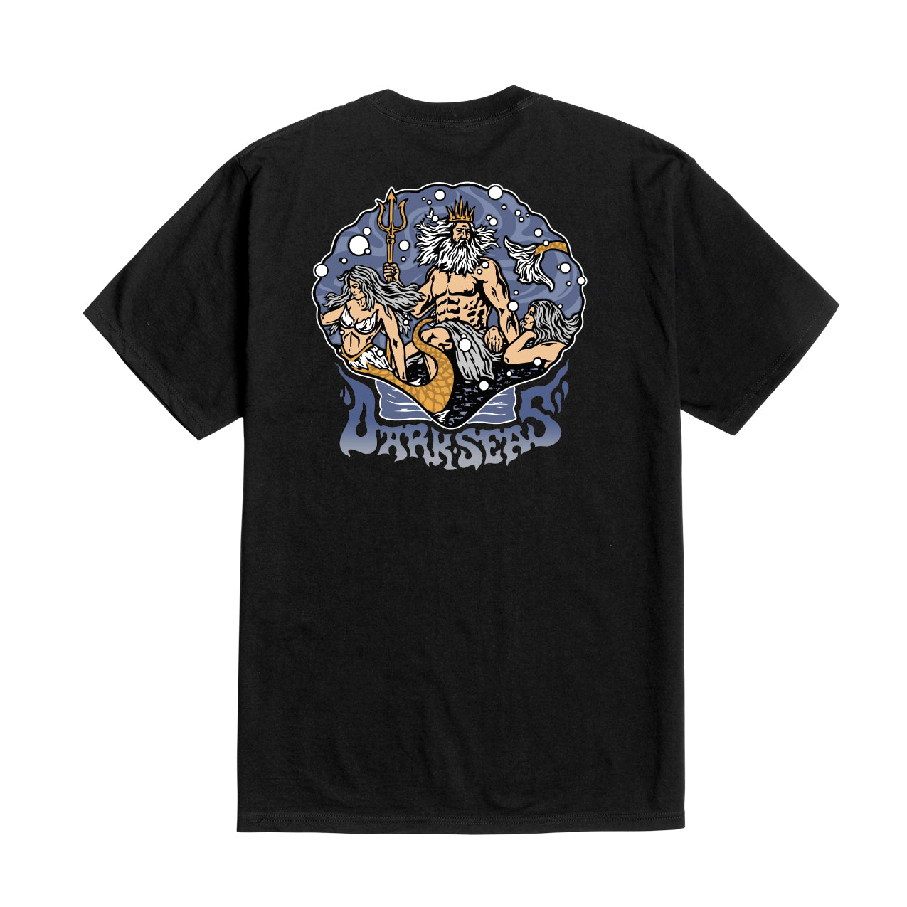 Dark Seas Men's Neptune -Tee Black T-Shirts