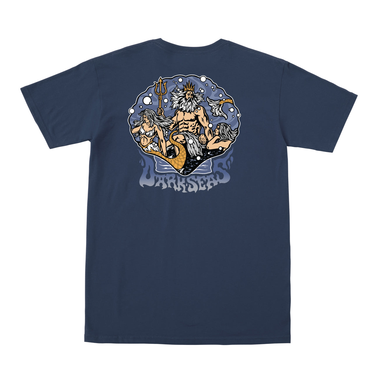 Dark Seas Men's Neptune -Tee New Navy T-Shirts