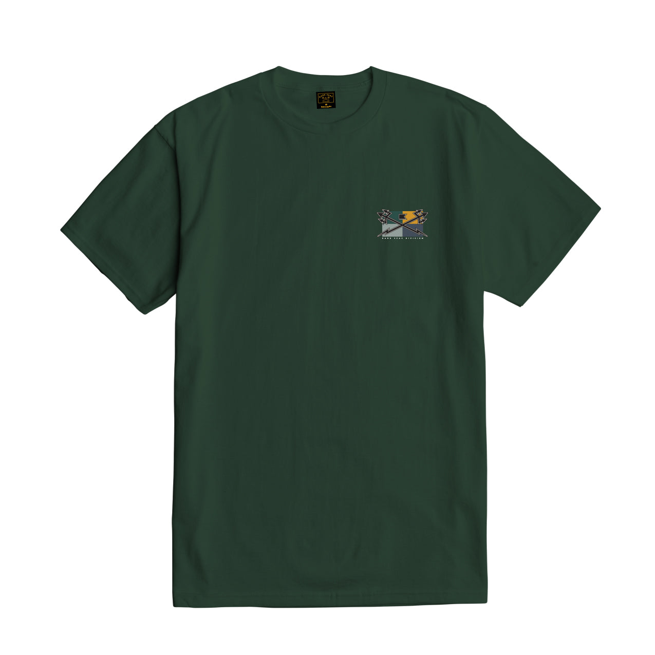 Dark Seas Men's Color Block -Tee Forest T-Shirts
