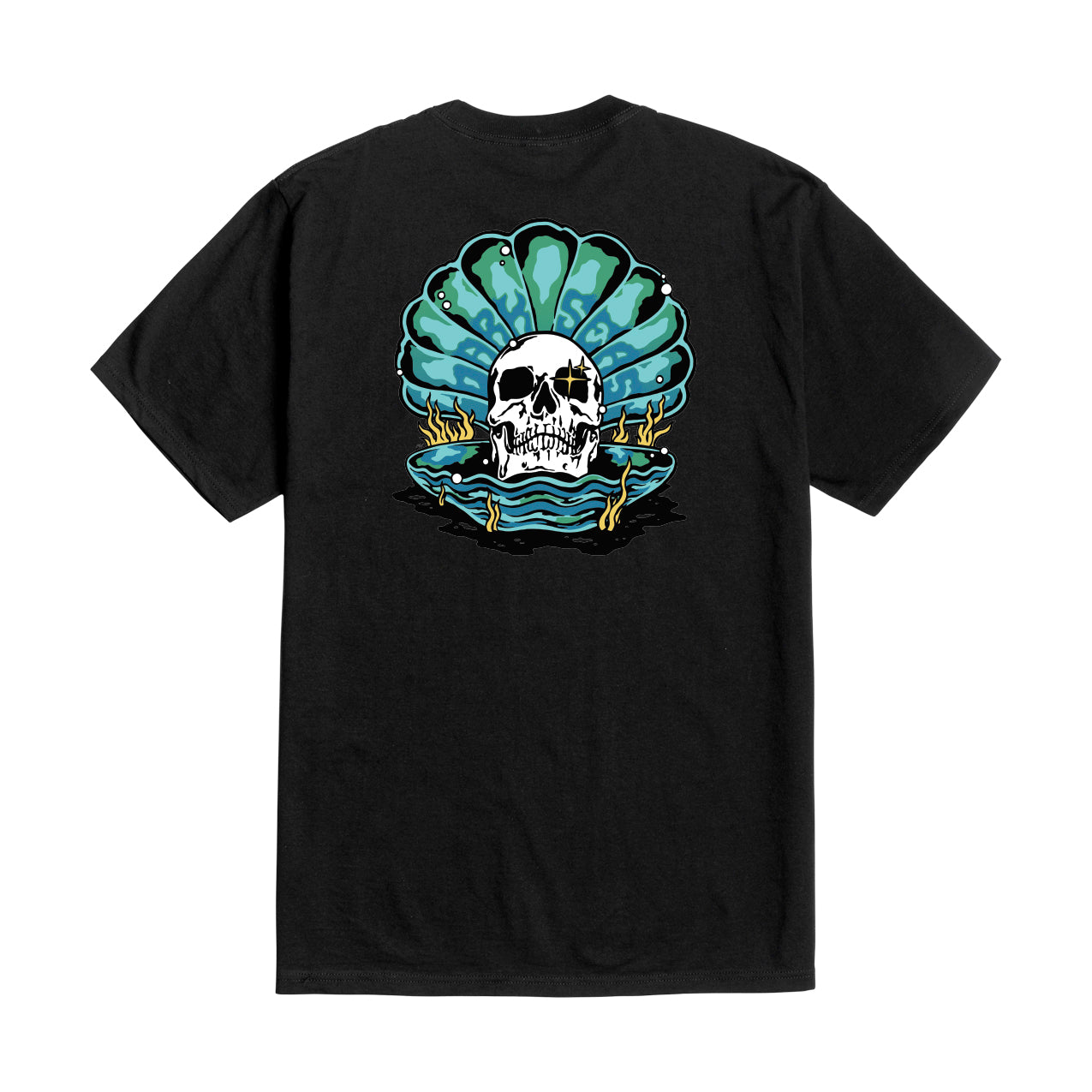 Dark Seas Men's Pearl -Tee Black T-Shirts