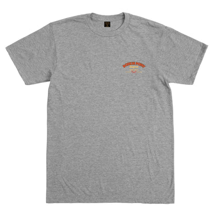 Dark Seas Men's Bodkin Point-Tee Heather Grey T-Shirts