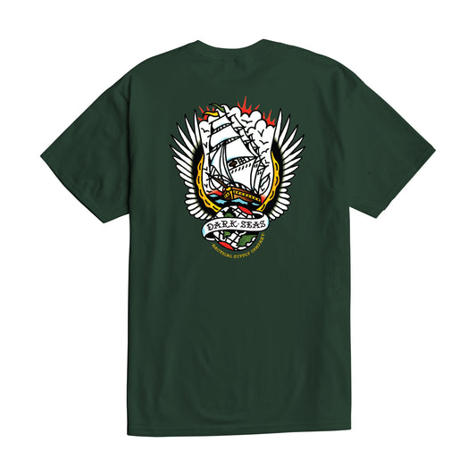 Dark Seas Men's Worldwide -Tee Forest T-Shirts