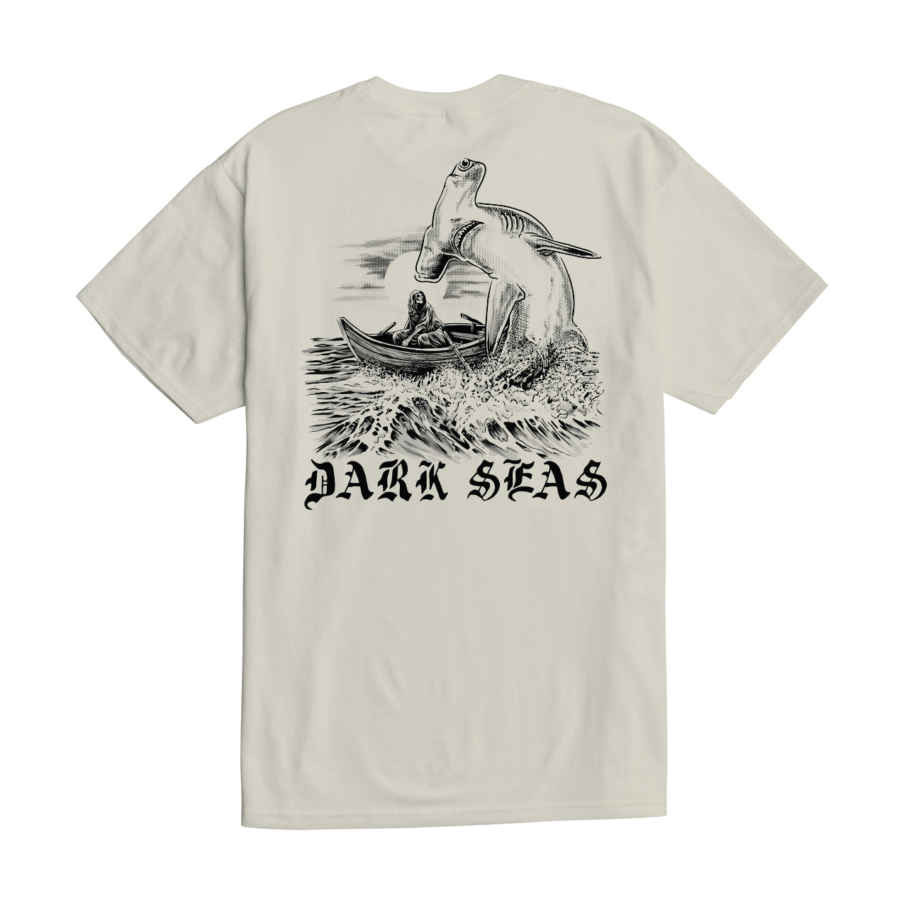 Dark Seas Men's Hammerhead -Tee Cream T-Shirts