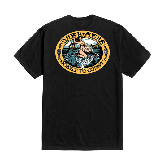 Dark Seas Men's Flyer -Tee Black T-Shirts