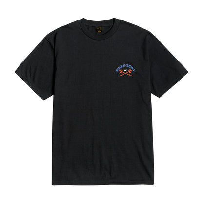 Dark Seas Men's Outer Reef Tee Black T-Shirts