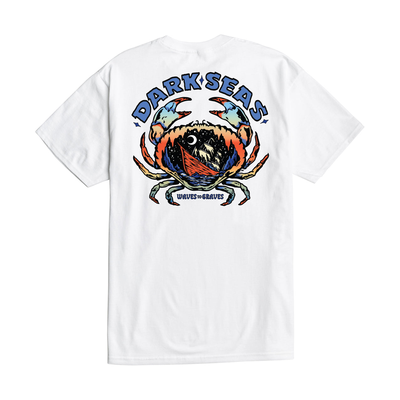 Dark Seas Men's Outer Reef Tee White T-Shirts