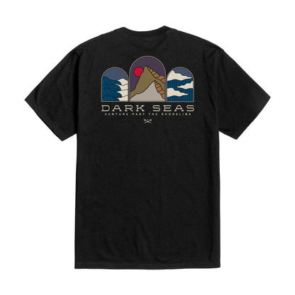 Dark Seas Men's Summit Tee Black T-Shirts