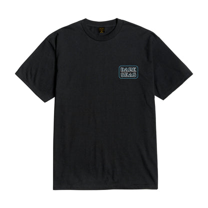 Dark Seas Men's Linework Tee Black T-Shirts