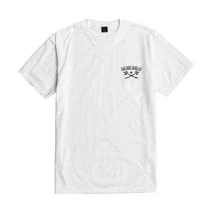 Dark Seas Men's Aqualung Stock T-Shirt White T-Shirts