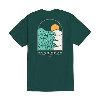 Dark Seas Men's Greenroom Stock T-Shirt Rainforest T-Shirts