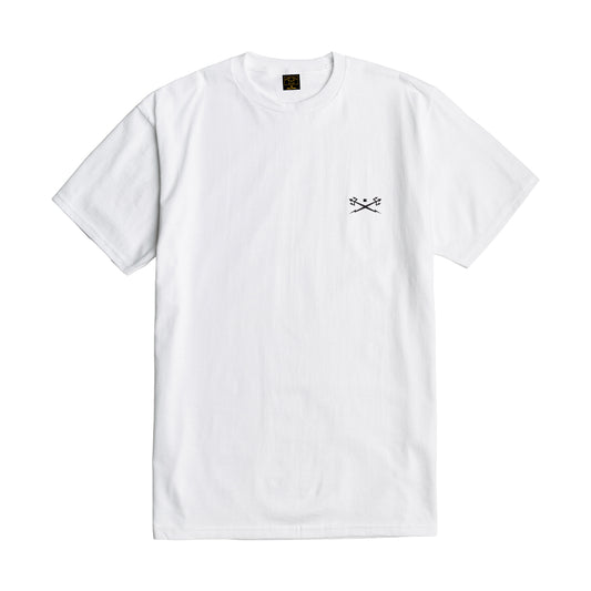 Dark Seas Men's Go-To Ii Stock T-Shirt White T-Shirts