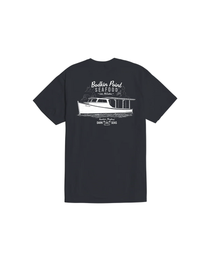 Dark Seas Men's Crab Stand-Youth Tee Black T-Shirts